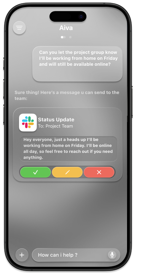 Slack Interface